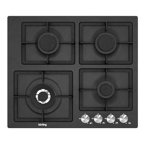 Встраиваемая варочная панель газовая Korting HG 697 CTN Black в Ноу-Хау