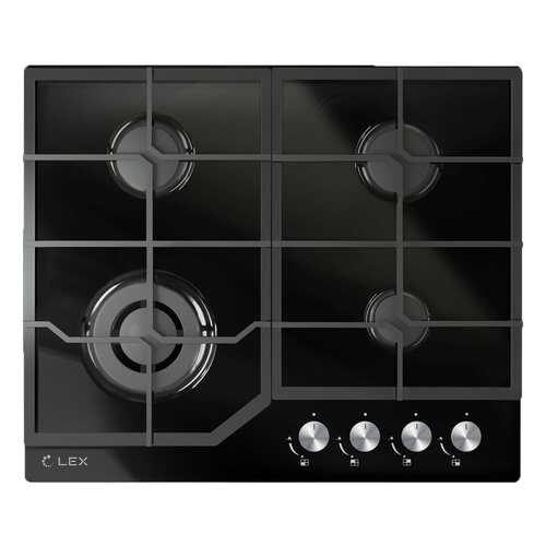 Встраиваемая варочная панель газовая LEX GVG 640-1 BL Black в Ноу-Хау