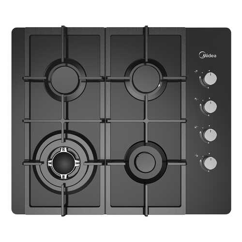 Встраиваемая варочная панель газовая Midea MG685TGB Black в Ноу-Хау