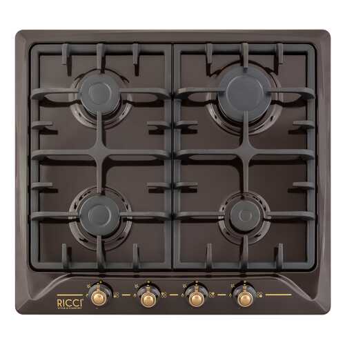 Встраиваемая варочная панель газовая RICCI RGN-620 BR Brown в Ноу-Хау
