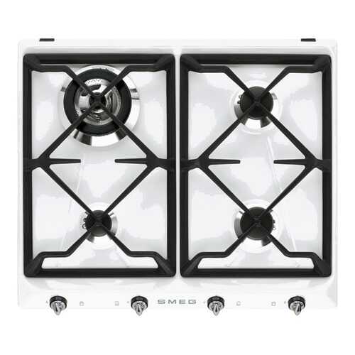 Встраиваемая варочная панель газовая Smeg SR964BGH White в Ноу-Хау