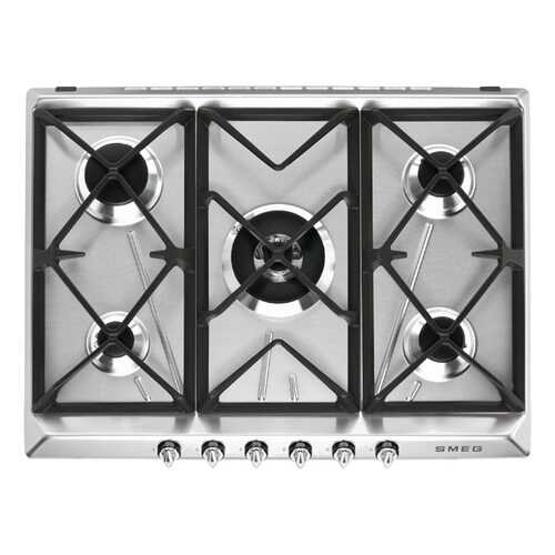 Встраиваемая варочная панель газовая Smeg SR975XGH Silver в Ноу-Хау