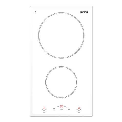 Встраиваемая варочная панель индукционная Korting HI 32003 BW White в Ноу-Хау