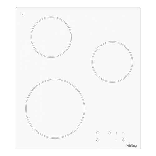 Встраиваемая варочная панель индукционная Korting HI 42031 BW White в Ноу-Хау