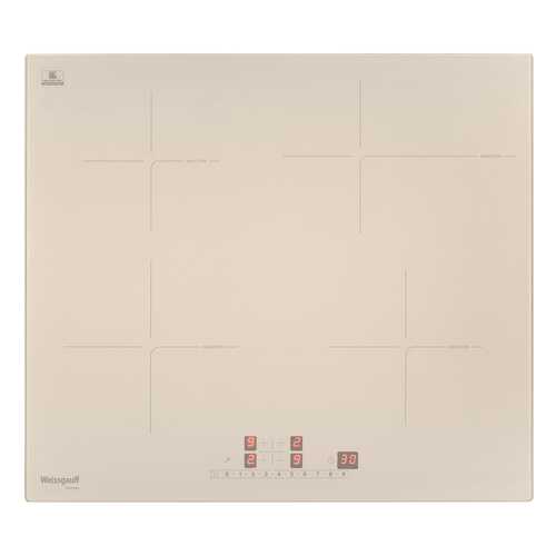 Встраиваемая варочная панель индукционная Weissgauff HI 641 GS Beige в Ноу-Хау
