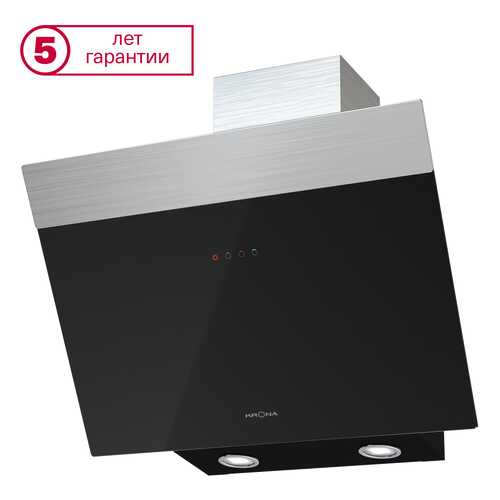 Вытяжка Krona Steel Kristen 600 Black/Inox в Ноу-Хау