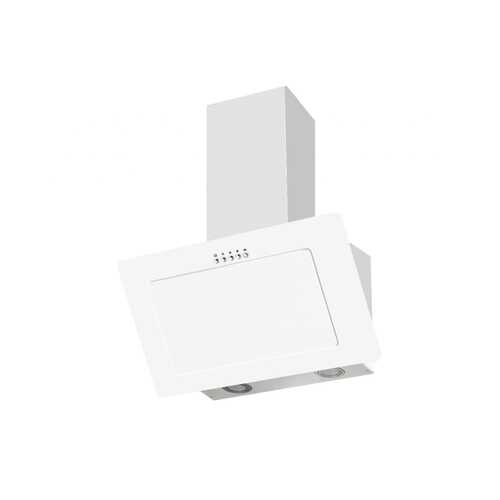 Вытяжка наклонная Amari Vero white glass 50 в Ноу-Хау