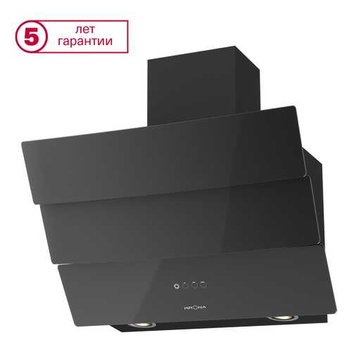 Вытяжка наклонная Krona Inga 600 sensor Black в Ноу-Хау