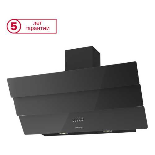 Вытяжка наклонная Krona Inga 900 push button Black в Ноу-Хау